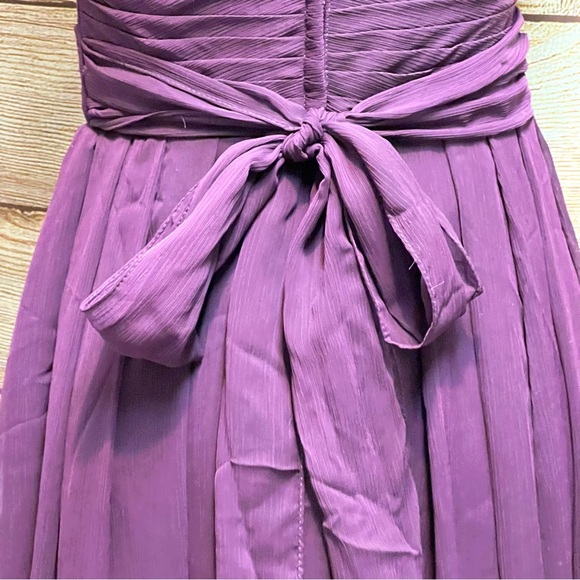 Angelina Faccenda Plum Bridesmaids size 10 - Picture 6 of 6